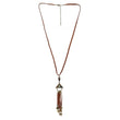 Trendy bronze necklace online with Boho pendant - The Fineworld