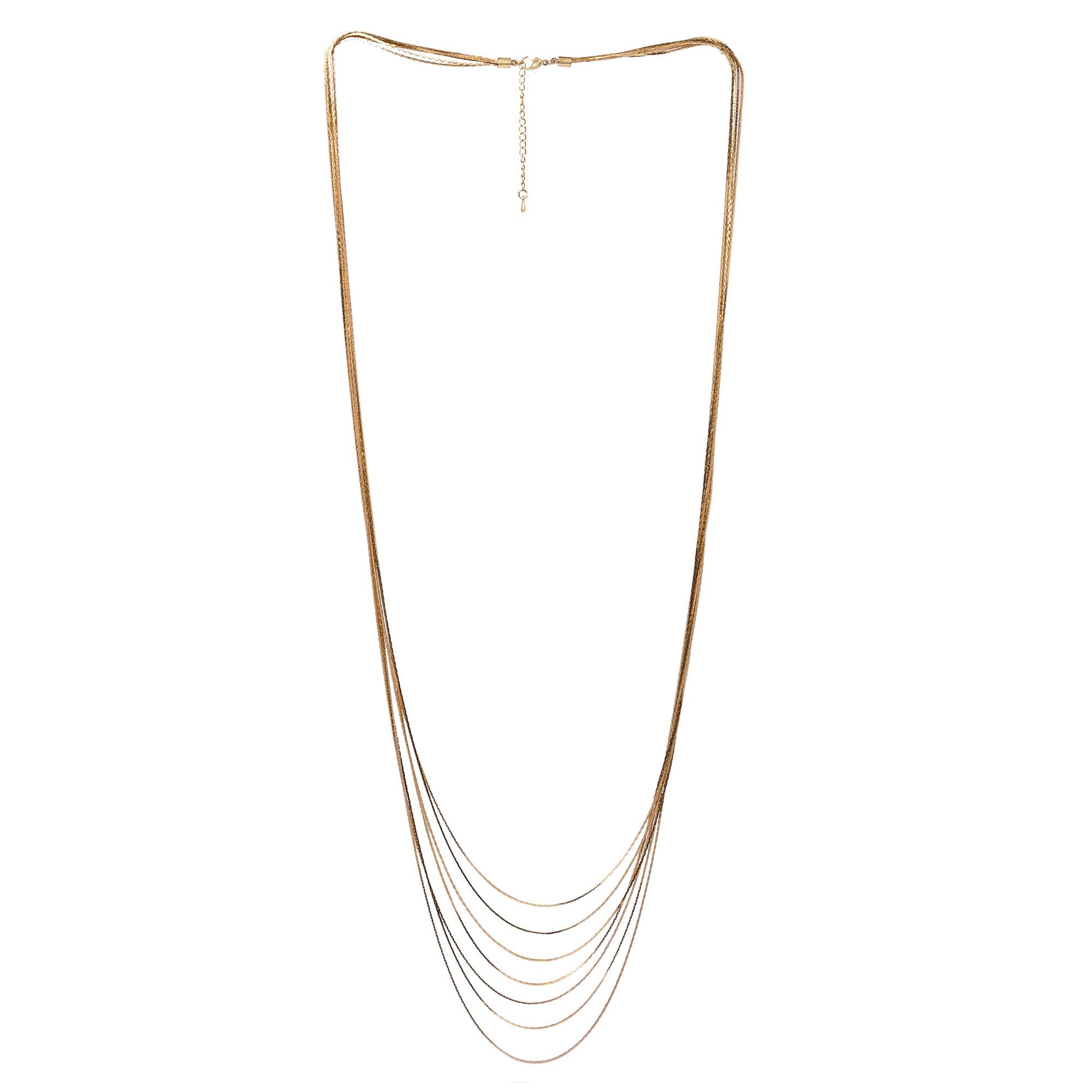 Multilayer Golden Fashion Necklaces - The Fineworld