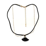 Latest Choker necklace with tassels online India - The Fineworld