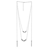 Fashionable necklaces in latest designs at cheap prices - Silver - The Fineworld