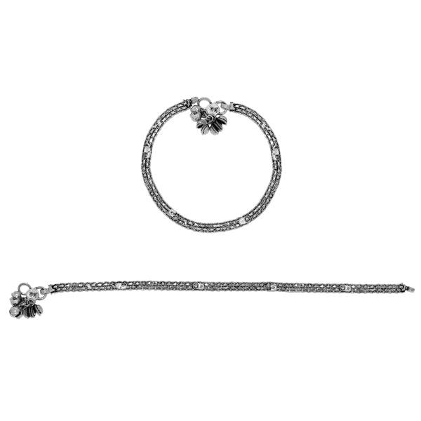 New designed oxidized anklet for women - The Fineworld