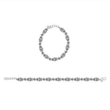 Elegant Designer German Silver Bracelet - The Fineworld