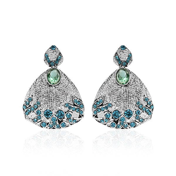light luxury geometric c-shaped diamond earrings| Alibaba.com