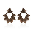 Copper Earrings With Stunning Engravings - The Fineworld