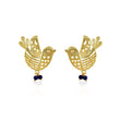 Golden Stud Bird Design Beautiful Earrings - The Fineworld