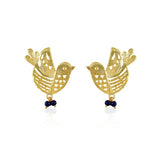 Golden Stud Bird Design Beautiful Earrings - The Fineworld