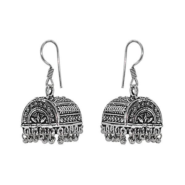 Box shaped drop beads earrings - The Fineworld