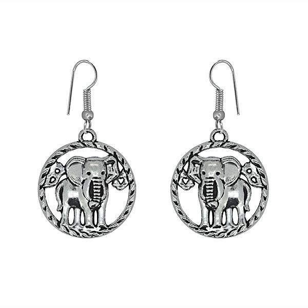 Cute elephant designed drop earrings - The Fineworld