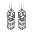 Long drop earring with fish beads - The Fineworld