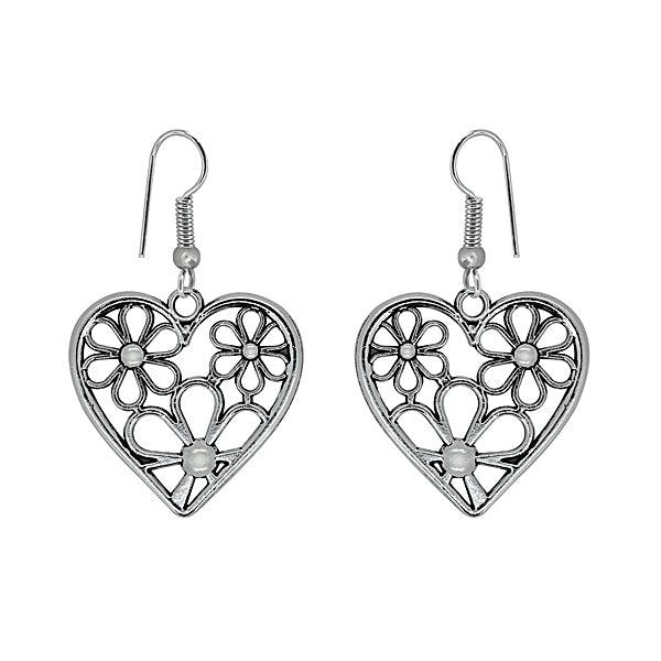 Heart shaped fashion earring - The Fineworld