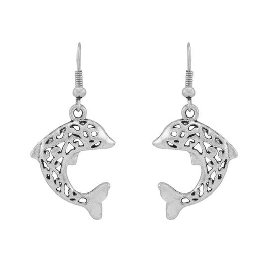 Fish shaped fashion earring for women - The Fineworld
