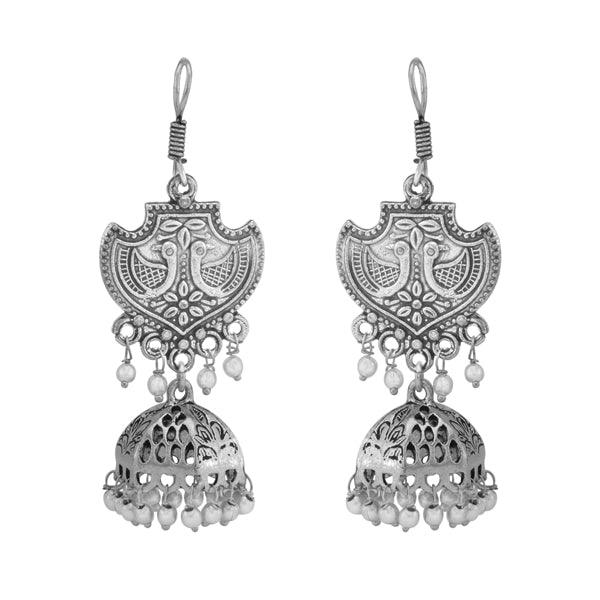 Double peacock designe earring for women - The Fineworld