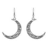 Half moon designed earring for women - The Fineworld