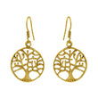 Golden tree shape fashion earring - The Fineworld