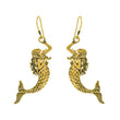 Golden Fish Girl Designed Earring - The Fineworld