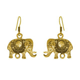 Classy Designed Elephant Charm Earring For Girls - The Fineworld