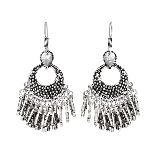 Silver fancy drops online India for women and girls - The Fineworld