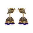 Peacock wedding designs earrings - The Fineworld