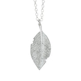 Leaf Designed German Silver Pendant - The Fineworld