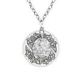 Tortoise Designed German Silver Pendant - The Fineworld