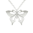 Silver Tone Butterfly Designed Pendant - The Fineworld