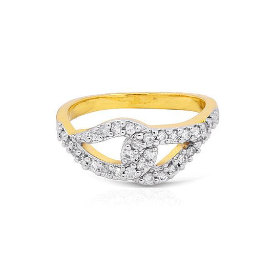 Shimmering Cluster Ring For Women - The Fineworld
