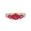 Cubic zirconia rings Form Women and Girls - The Fineworld