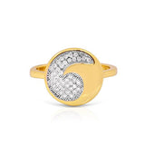Stunningly beautiful stone studded ring perfect for all occasions - The Fineworld