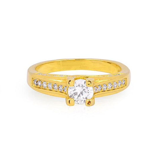 Artificial Gold Plated Fashion Ring For Girls - The Fineworld