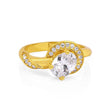 Traditional Trendy Ring with Oval Stone - The Fineworld