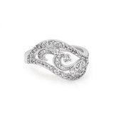 Premium quality shimmering stone ring - The Fineworld