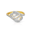 Glittering gold plated rings for women - The Fineworld