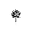 Blooming Lotus Clip On Nose Pin - The Fineworld