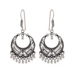 Fashion Dangling German silver chandbali earrings - The Fineworld