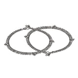 Simple chain anklet with bells - The Fineworld