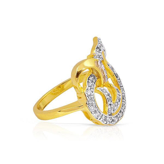 Women Rose Attractive Designer Party Wear Wedding Artificial Floral Design  Ring at Best Price in Etawah | Nisha Jewellers