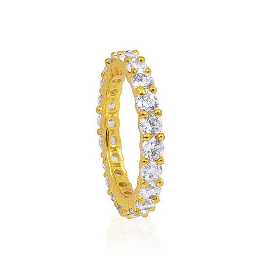 New look fashion shimmering stone ring for girls - The Fineworld